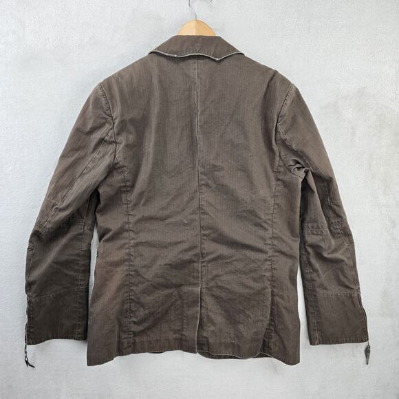 House of Howe Reconstructed Blazer Jacket Skull Lining Men's Size 42 Vtg Y2K - Picture 16 of 16